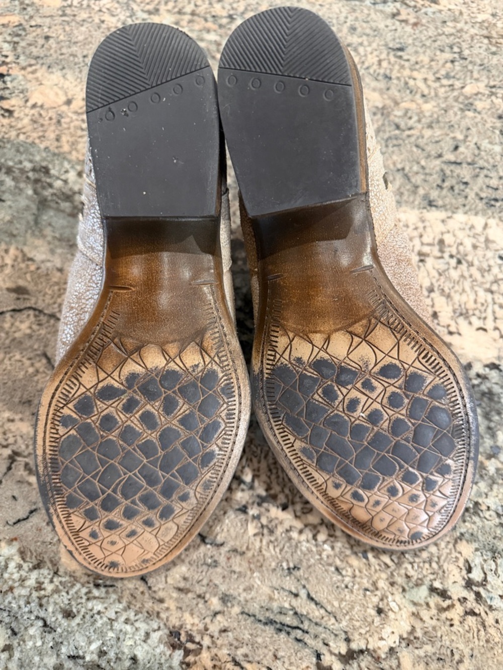 Corkys Brown Perforated Ankle Boots - Picture 6 of 8